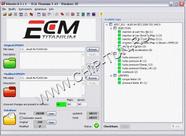 ecm titanium 1.61 software
